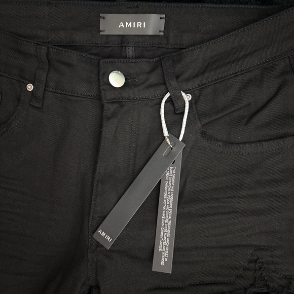 AMIRI Black Denim Jeans - Picture 2 of 5